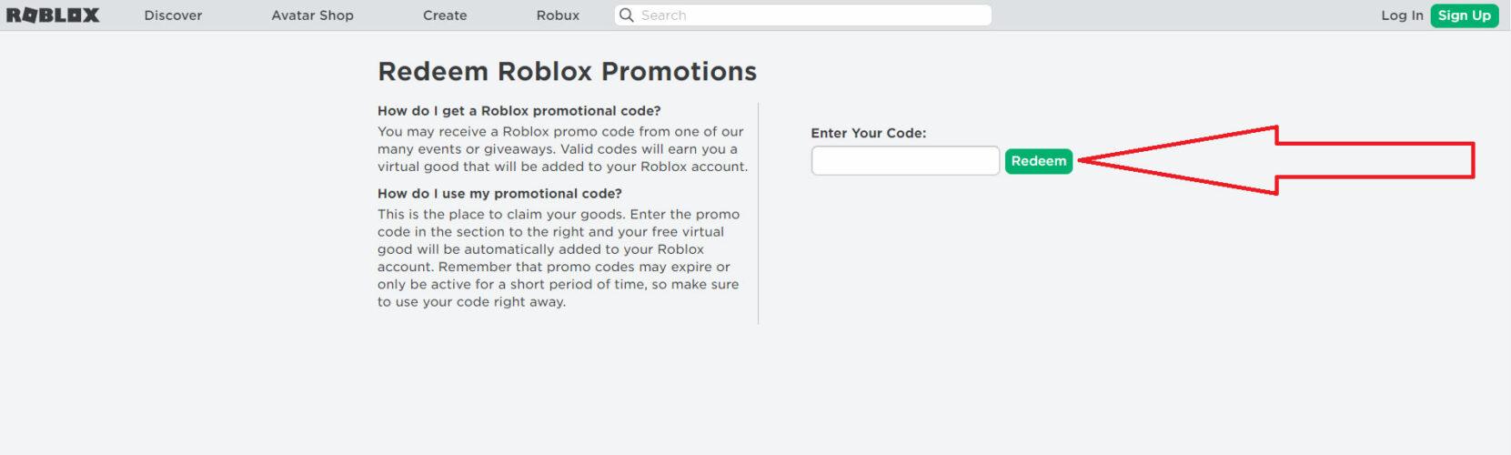 How to use Roblox Promo Codes